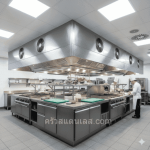 Hood ดูดควันร้านอาหาร