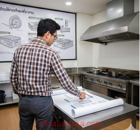 ระบบดูดควันร้านอาหาร