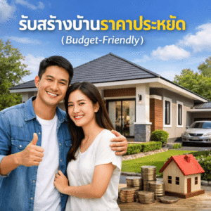 รับสร้างบ้านราคาประหยัด