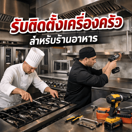ติดตั้งครัวร้านอาหาร