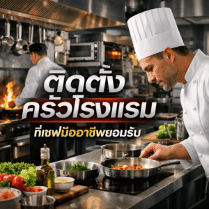 ติดตั้งครัวโรงแรม