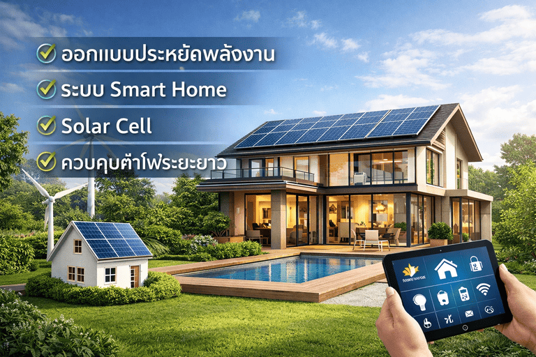 รับสร้างบ้านประหยัดพลังงาน