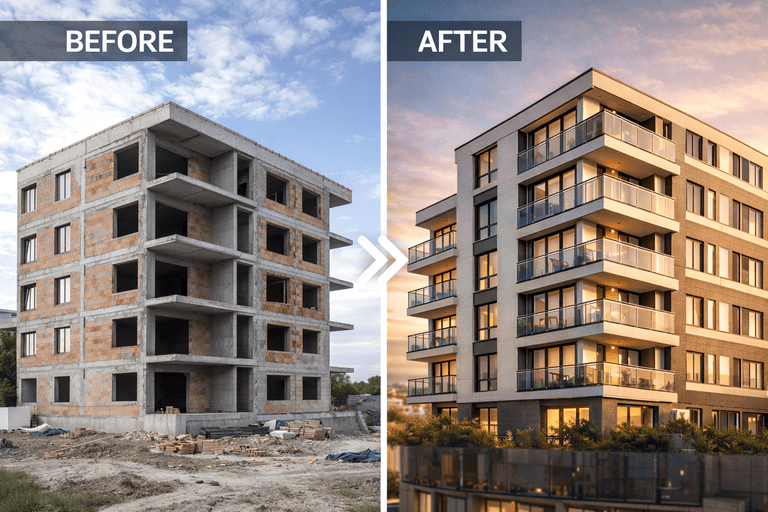 สร้างอพาร์ทเม้นท์เพื่อการลงทุน