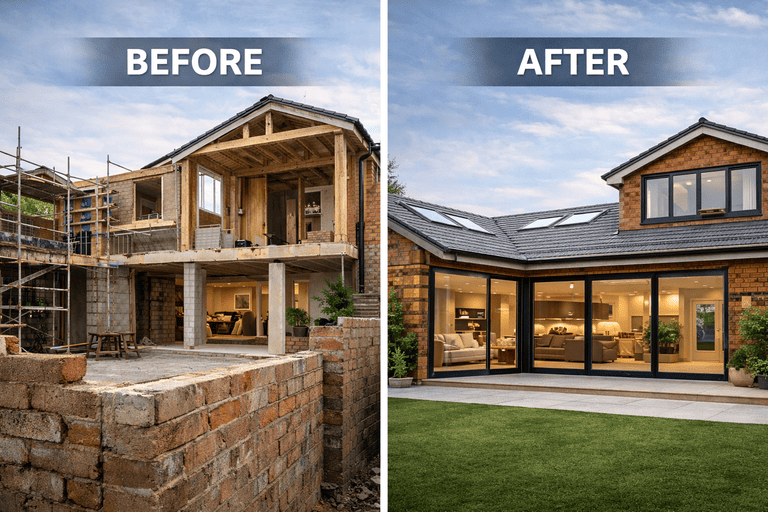 งานต่อเติมบ้าน