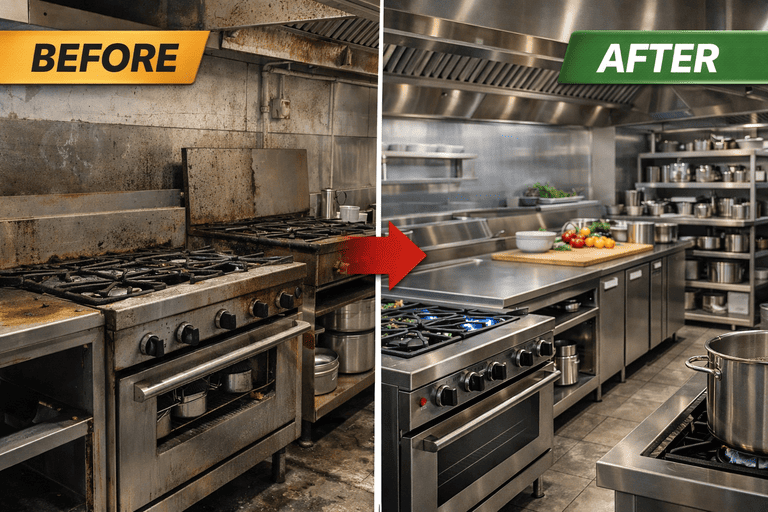 ติดตั้งเครื่องครัวสแตนเลส