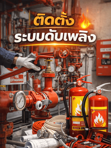 ติดตั้งระบบดับเพลิง