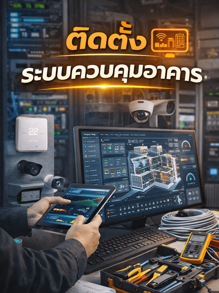 ติดตั้งระบบควบคุมอาคาร