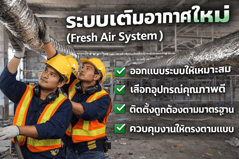 ระบบเติมอากาศใหม่