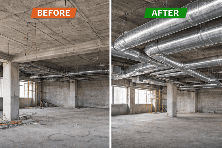 ระบบท่อดักท์ระบายอากาศ,