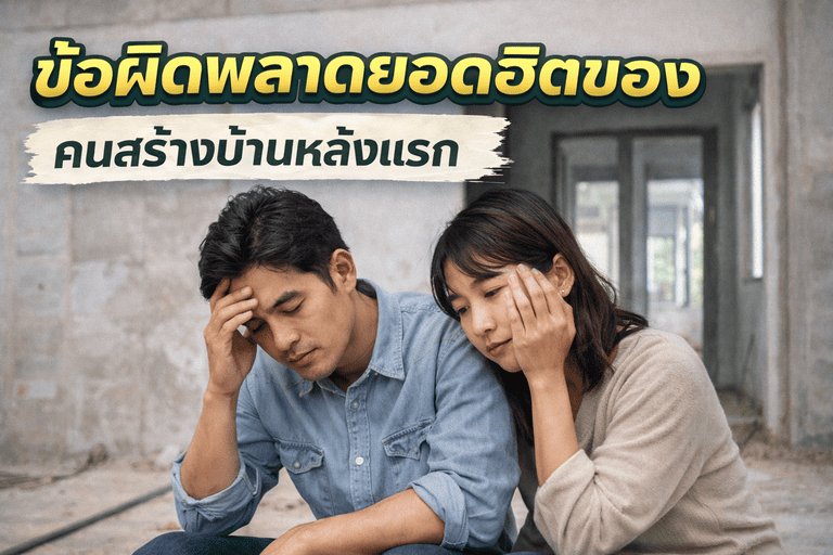 การสร้างบ้านหลังแรก