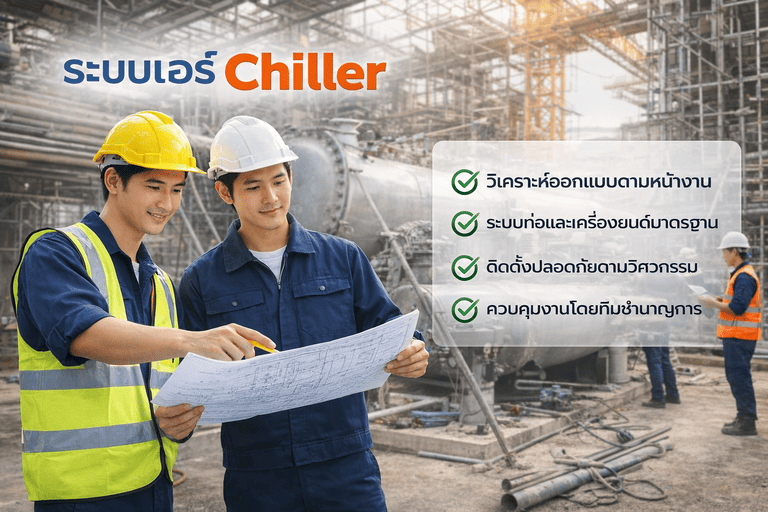 ระบบแอร์ Chiller