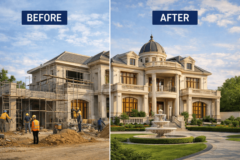 บริษัทรับสร้างบ้านหรู