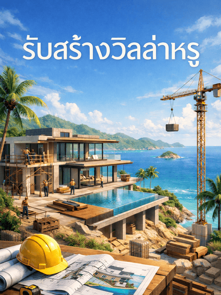 รับสร้างวิลล่า