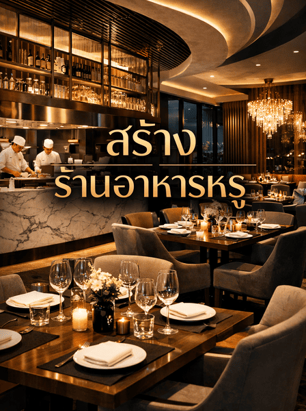 สร้างร้านอาหารหรู