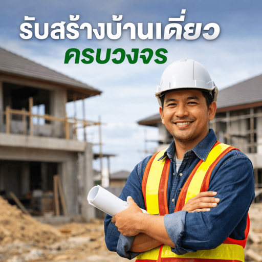 รับสร้างบ้านเดี่ยว