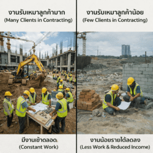 การตลาดผู้รับเหมา