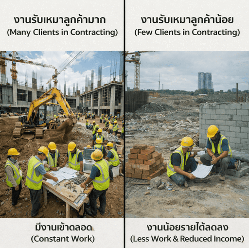 การตลาดผู้รับเหมา