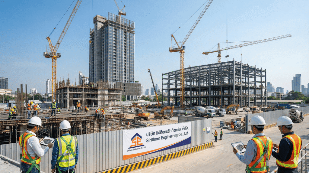 บริษัทรับเหมาก่อสร้าง